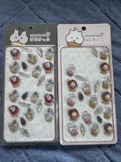 はむかっぷ　ぷくぷくキャンディシール　使いかけ　2枚　A