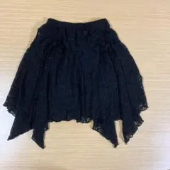 attitude makes style! イレギュラーヘムレーススカート