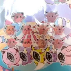 ポケモン 進化の石 ピッピ ピクシー アソートシール ステッカー フレーク