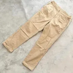 LUITHEMIS ロールアップ クロップドパンツ ベージュ サイズL