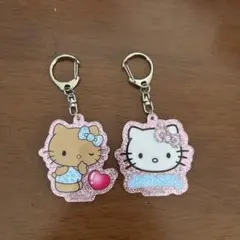 ハローキティ キーホルダー 2個セット