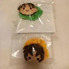 名探偵コナン セガ ラッキーくじ マスコット付きシュシュ 服部平次 遠山和葉