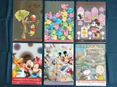 非売品　第一生命　日本生命　クリアファイル　6枚セット ミッキー スヌーピー