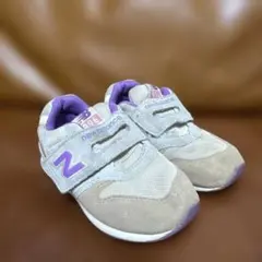 new balance 996 スニーカー グレー/パープル　15cm