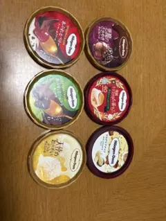 ハーゲンダッツ ミニカップ 蓋 6種セットのサムネイル