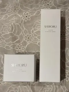 SHIRORU クリスタルエッセンスウォーター＆モイスチャークリーム