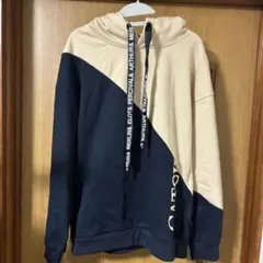 VOUGEMA バイカラー パーカー フーディー