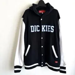 あいちん様専用Dickies フード付きスタジャン メンズ ブラックホワイトL