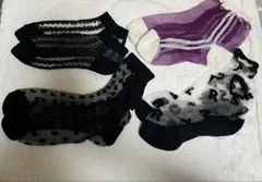 シースルーソックスセット