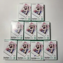 instax mini フィルム 10枚×9箱セット