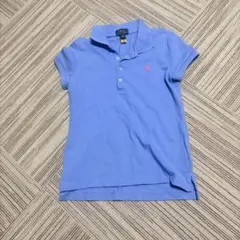POLO RALPH LAUREN 水色 ポロシャツ　140サイズ