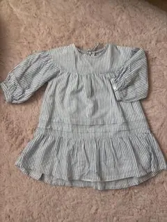 プティマイン　タックフリルワンピース