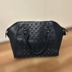 DIANA パンチング レザーハンドバッグのサムネイル