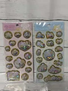 キラッとぷくぷくエアーシール　すみっコぐらし　2枚セット