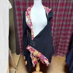 favorite シャツ 蛇 和 中華 和洋折衷アシメシャツ y2k - メルカリ