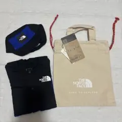 【新品未使用】THE NORTH FACE ロンパース 80cm、帽子、袋