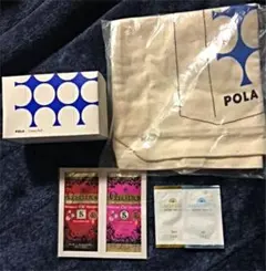 ポーラコットンパフ　オリジナルトートバッグ他サンプルセット