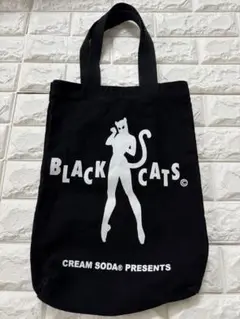 CREAMSODA クリームソーダ　ブラックキャッツ　トートバック　レア品　美品