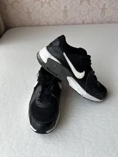 黒　ナイキNIKE エアマックス　21.0cm 靴紐→ゴム