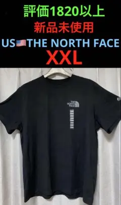 新品未使用◼️レア柄両面プリントUS T黒◼️XXL◼️The North Face◼️
