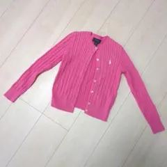 Polo Ralph Lauren カーディガン　ケーブルニット130cm