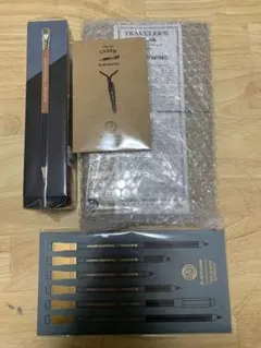 トラベラーズファクトリー　BLACKWING 鉛筆・ノート・チャーム・ペン