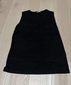 GU ノースリーブ ブラック Sサイズ