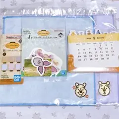 一番くじ　くまのプーさん　Cozy Winter Daysさん　H賞　J賞