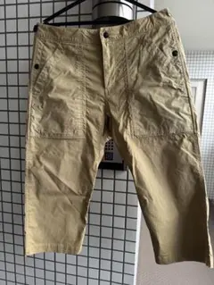 narifuri クロップドパンツ ベージュ 7分丈のサムネイル