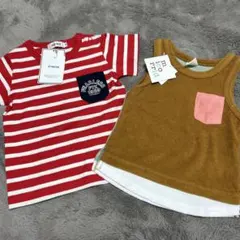 SLAP SLIP & micorrid キッズ トップス 2点セットのサムネイル