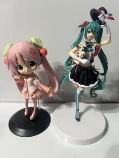 初音ミク 桜ミク フィギュア 2体まとめ売り
