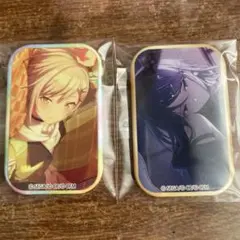 プロセカ スクエア缶バッジ 日野森志歩 星乃一歌