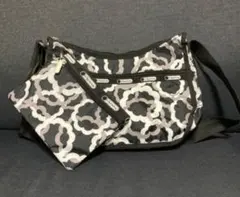 新品　レスポートサック　ミニポーチ付きモノトーン　ショルダーバッグ