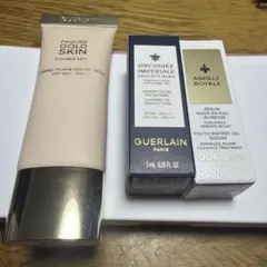 メイクアップベース とUVプロテクターと美容液の2種未使用品サンプル