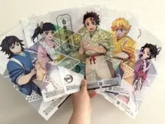 鬼滅の刃 クリアポスター 5種コンプリートセット