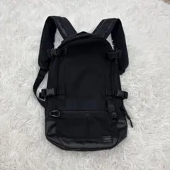 美品✨　PORTER ポーター ヒート　リュック ブラック　黒　通勤　ビジネスのサムネイル