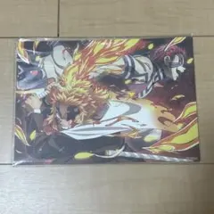 鬼滅の刃 無限列車編 特典 色紙 煉獄杏寿郎 猗窩座