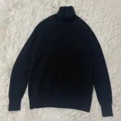 ユニクロ カシミア100% ニット セーター XL ブラック レディース