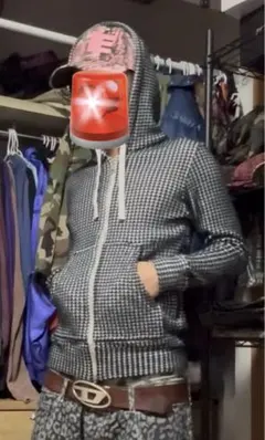 Seagreen オニワッフルzip foodie 平成　y2k グランジ