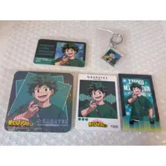僕のヒーローアカデミア 緑谷出久 カラオケの鉄人 会員証 特典 5点セット 僕のヒーローアカデミア 緑谷出久 カラオケの鉄人 会員証 特典 5点