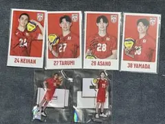 未使用　垂水優芽　色紙　バレーボール男子日本代表　男子バレー　チステルナ　福袋 2026年最新】垂水優芽の人気アイテム - メルカリ