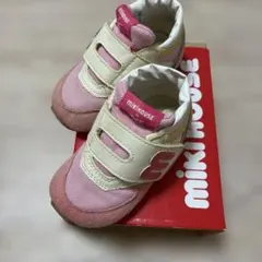 ミキハウス スニーカー 13cm ピンク