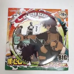 ヒロアカ展　原作缶　緑谷出久　轟焦凍　ビッグ缶バッジ　最強コンビver