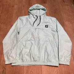 adidas トレフォイル　ナイロン プルオーバージャケット SIZE M