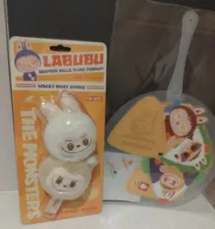 LABUBU Wacky Mart ぬいぐるみキーホルダー&ノベルティ付き！