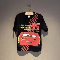 cars カーズ Tシャツ ブラック 116cm ⚮̈ ⚮̈