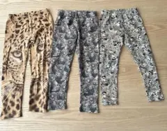 ZARA Gap ヒョウ柄　虎柄　パンツ　スパッツ3点セット