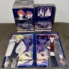 【新品未開封】カラフルピーチ 東武動物公園 缶バッジ クリアカード BOX 特典