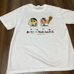 ソフトバンクホークス　クレヨンしんちゃんコラボTシャツ　Lサイズ