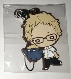 ハイキュー!! 月島蛍 ラバーストラップ マスコットと一緒 にとたん